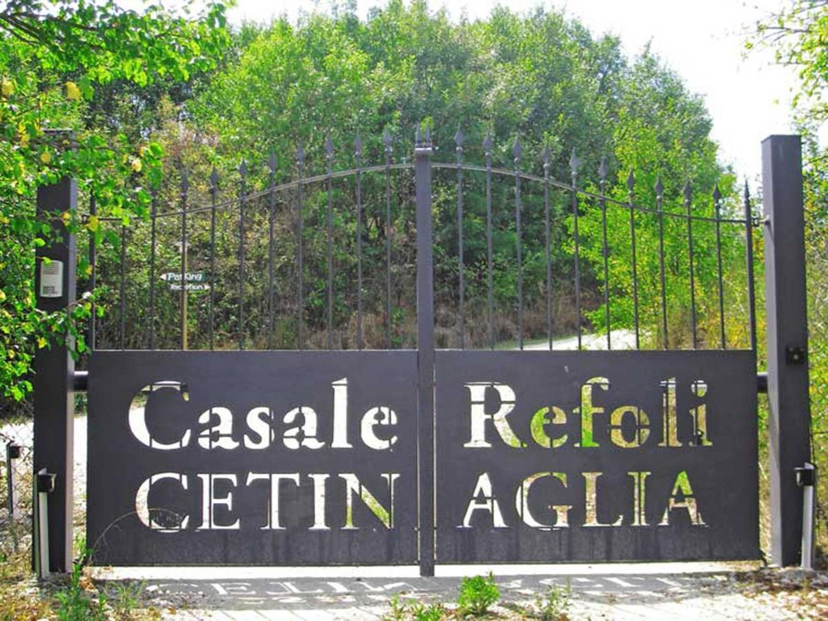 Casale Refoli Vendégház Casole dʼElsa Kültér fotó